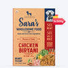 Sara's Wholesome Food Chicken Biryani - Flavours of India - 300 g - Heads Up For Tails