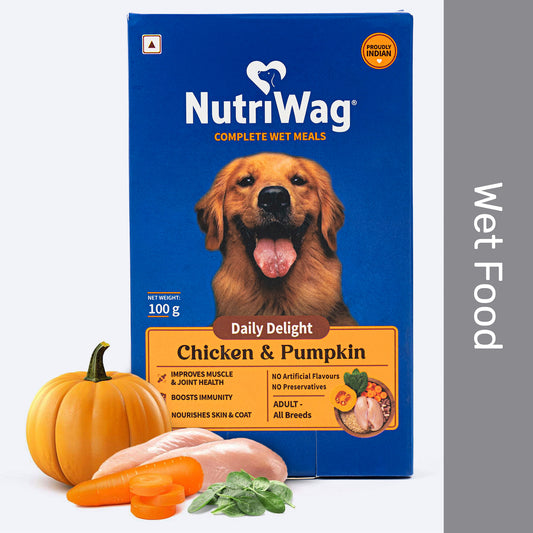 NutriWag Complete Meals With Chicken, Rice & Pumpkin Wet Food For Dog