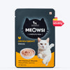 Meowsi by HUFT Chicken Breast Mousse Cat Wet Food, 80 gm, grain-free, with vitamins and minerals for balanced nutrition.