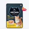 Meowsi by HUFT Chicken Breast with Quail Egg pâté Cat Wet Food, 80 gm, grain-free, with vitamins and minerals.