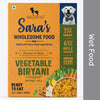 Sara's Wholesome Vegetable Biryani Wet Dog Food Vegetarian