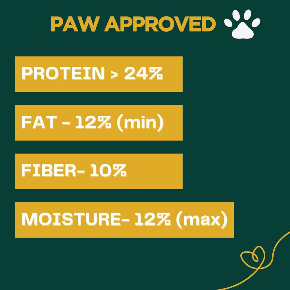 Paws For Greens Vegan Dry Food For Adult Dog - 1 kg - Heads Up For Tails