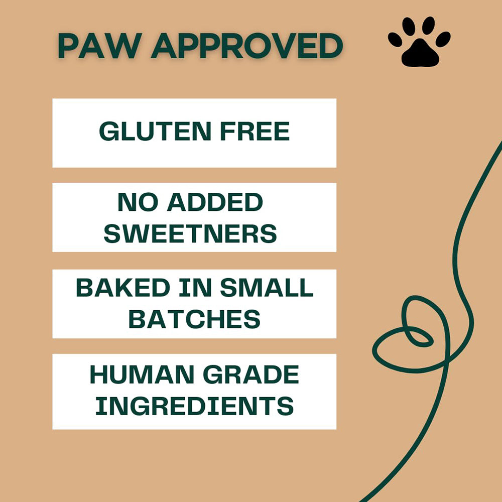 Paws For Greens Vegan Carrot & Pumpkin Treats For Dog - 100 gm - Heads Up For Tails