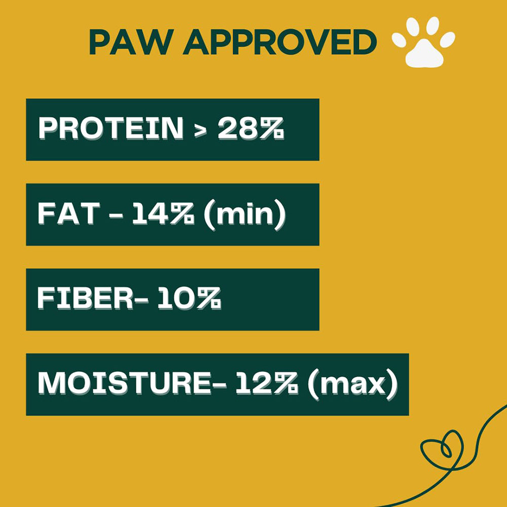 Paws For Greens Vegan Dry Food For Puppy - 1 kg - Heads Up For Tails