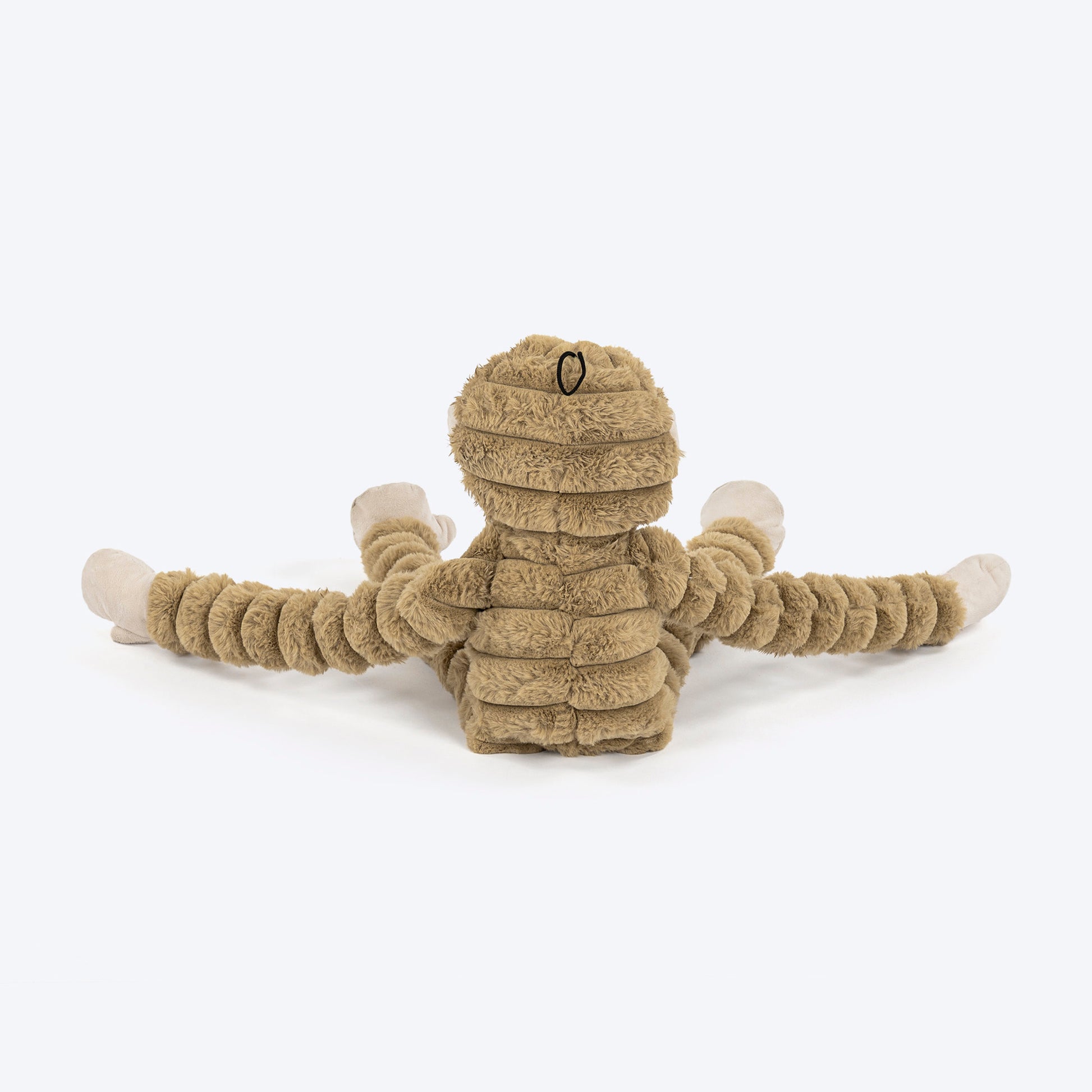 HUFT Mister Monkee Plush Toy For Dog - Brown - Heads Up For Tails