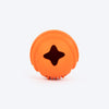 HUFT Chewtastic Mini Feeder Chew Ball For Dog - Orange - Heads Up For Tails