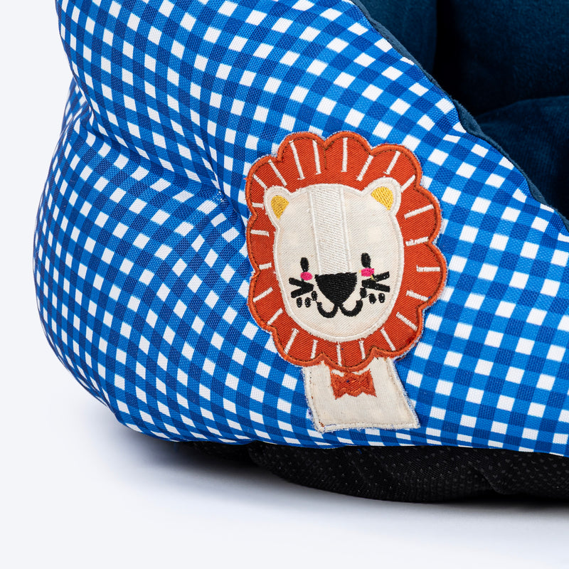 HUFT Purrfect Perch Bed For Cat & Puppy - Blue - Heads Up For Tails
