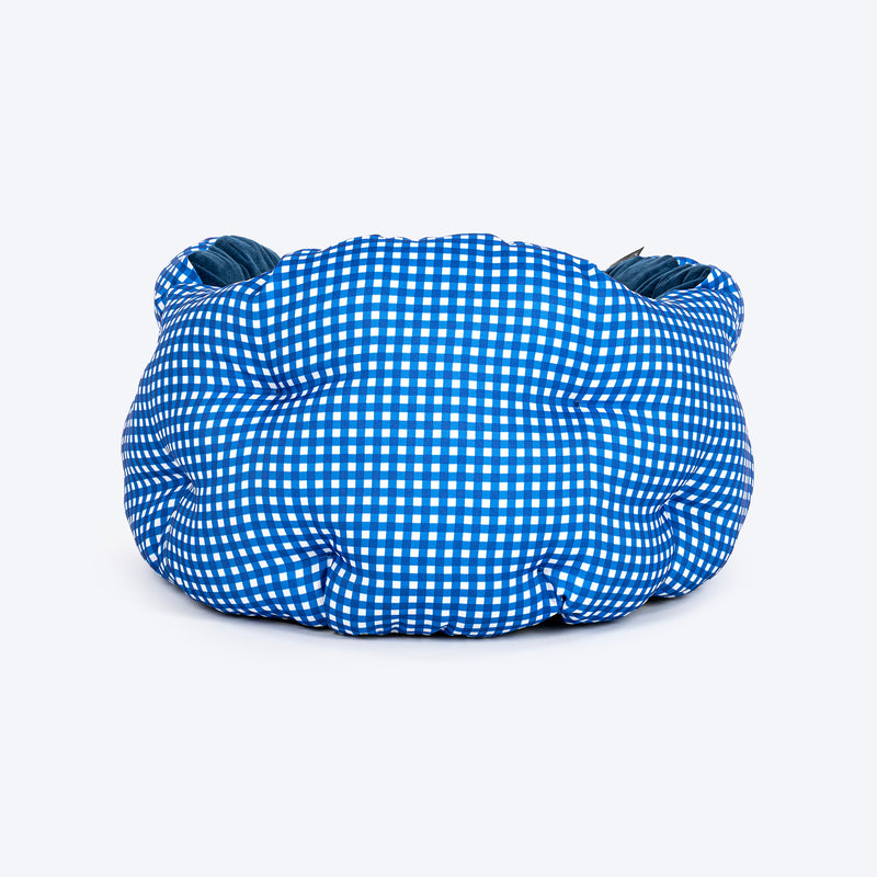 HUFT Purrfect Perch Bed For Cat & Puppy - Blue - Heads Up For Tails