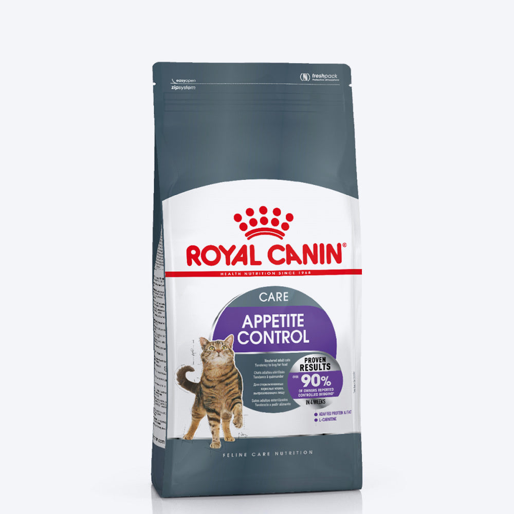 Royal Canin Appetite Control Dry Food For Adult Cat - 400 gm - Heads Up For Tails