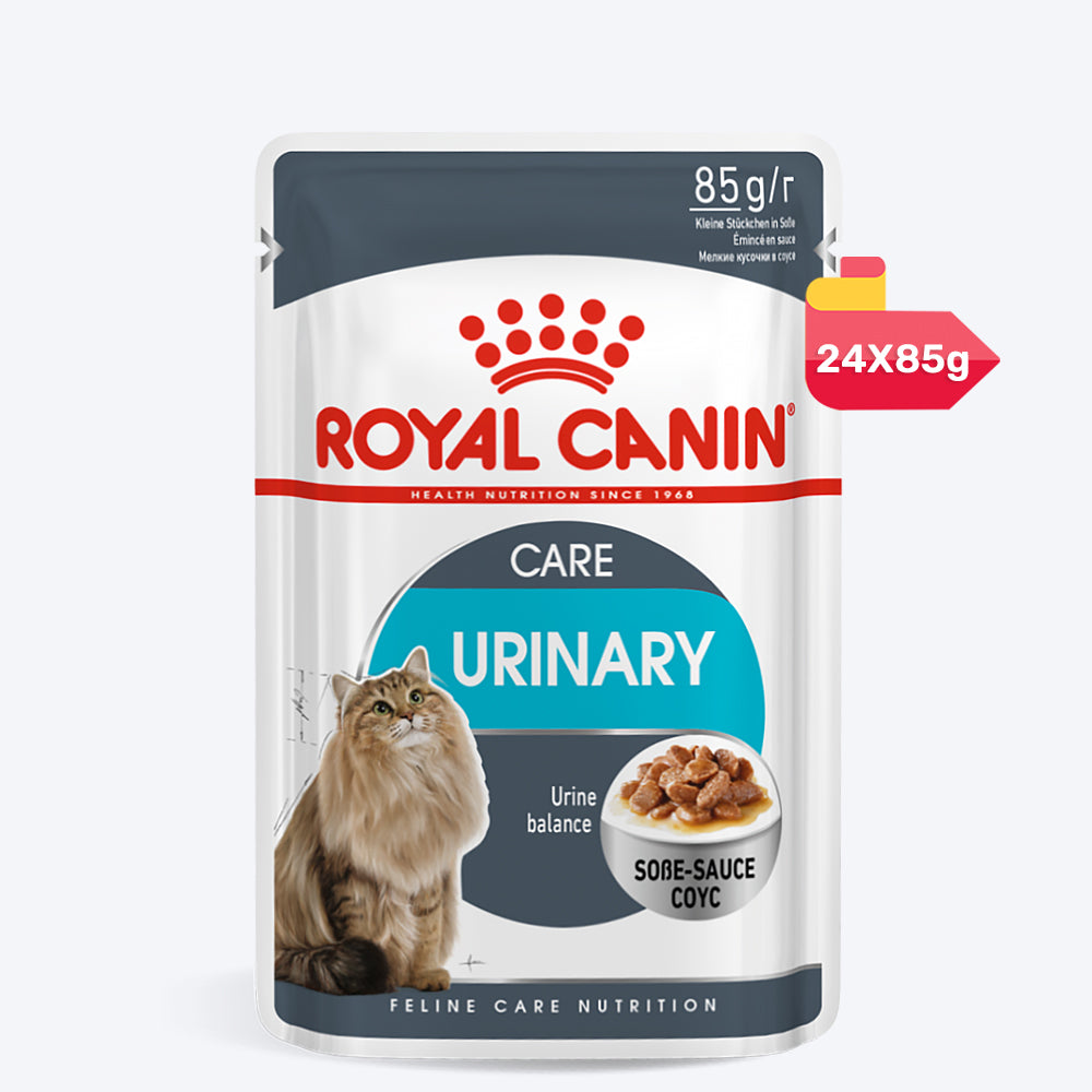 Royal Canin Urinary Care Gravy Wet Cat Food - 85 g packs - Heads Up For Tails