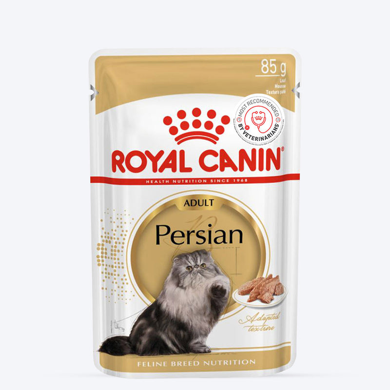 Royal Canin Loaf-Mousse Persian Wet Cat Food - 85 g packs - Heads Up For Tails