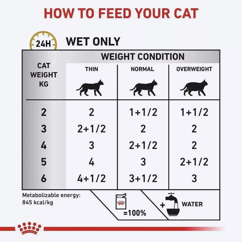 Royal Canin Urinary S/O Wet Food Pouch For Cat - 12 x 85 g - Heads Up For Tails