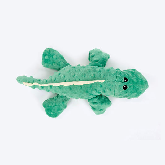 HUFT Mister Crocker Plush Toy For Dog - Green - Heads Up For Tails
