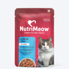 NutriMeow Adult Cat Trial Pack - Chicken in Gravy + Tuna in Jelly Wet Food (2 x 80 gm) - Heads Up For Tails