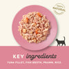 Applaws Natural 75% Tuna Fillet and 23% Prawn Wet Cat Food - 70 g - Heads Up For Tails