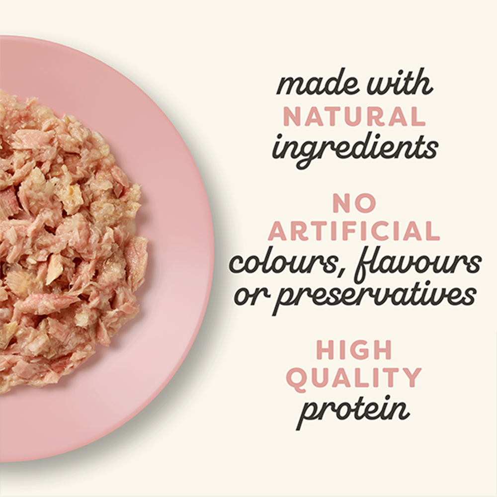 Applaws Natural Cat 55% Tuna with 7% Salmon in Jelly Wet Cat Food - 70 g - Heads Up For Tails
