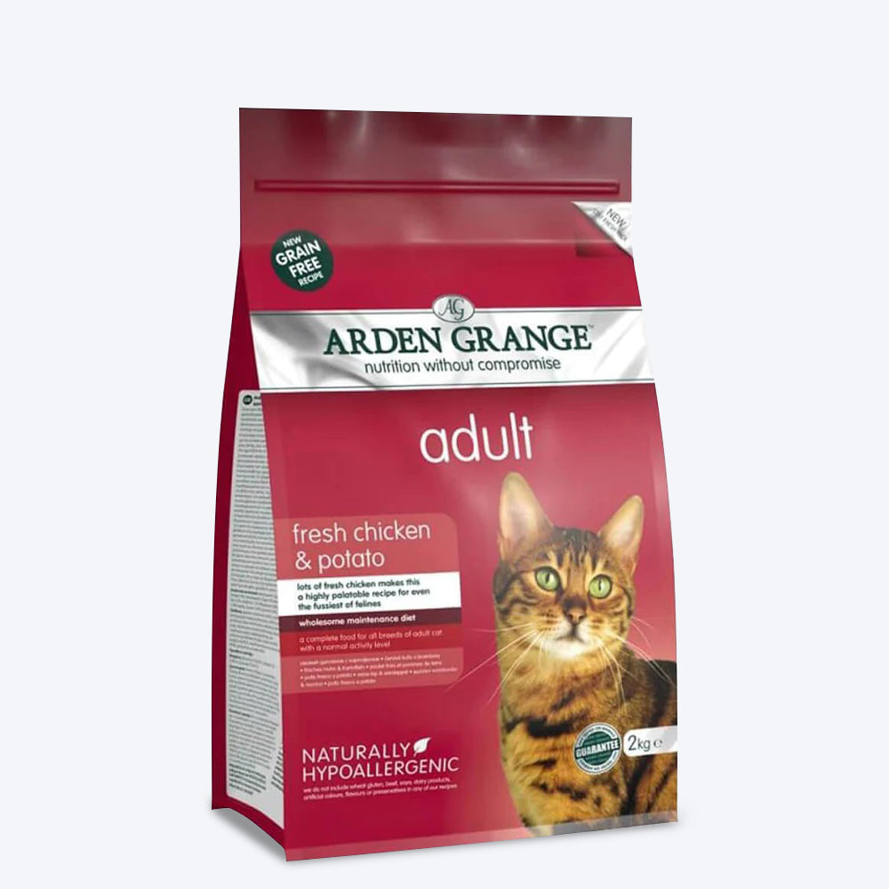 Arden Grange Grain Free Fresh Chicken & Potato Dry Cat Food_02