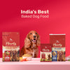 Hearty Oven-Baked Dog Food by Heads Up for Tails, Chicken, Duck and Pumpkin, 250g, suitable for all breeds.