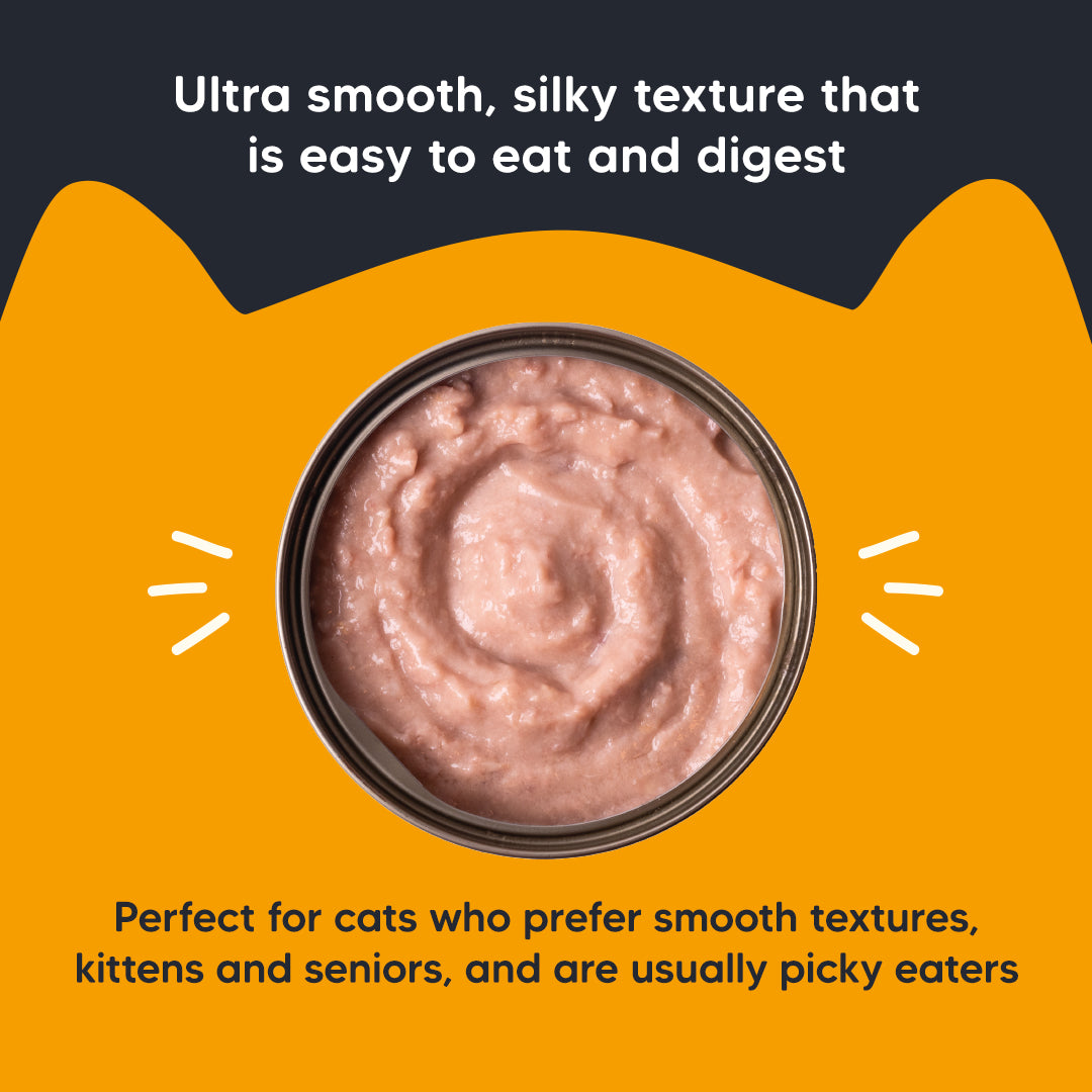 Meowsi by HUFT Chicken Breast Mousse Canned Cat Wet Food - 80 gm - Heads Up For Tails