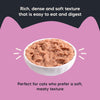 Meowsi by HUFT Chicken Breast with Duck pâté cat wet food, 80 gm, featuring a cat and a bowl of food on the packaging.