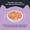 Meowsi by HUFT Tuna & Chicken in Broth Cat Wet Food, 80 gm, with vitamins and minerals, grain-free formula.
