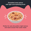 Meowsi by HUFT Chicken Breast with Duck in Broth Cat Wet Food, 80 gm, complete meal with vitamins and minerals.