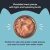 Meowsi by HUFT Tuna & Shrimp in Broth Canned Cat Wet Food, 80 gm, with vitamins and minerals, grain-free.