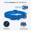 HUFT Comfort Plus Collar For Dog - Blue - Heads Up For Tails