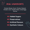 Meowsi by HUFT Chicken Breast with Duck Mousse Canned Cat Wet Food, 80 gm, includes vitamins and minerals, grain-free.