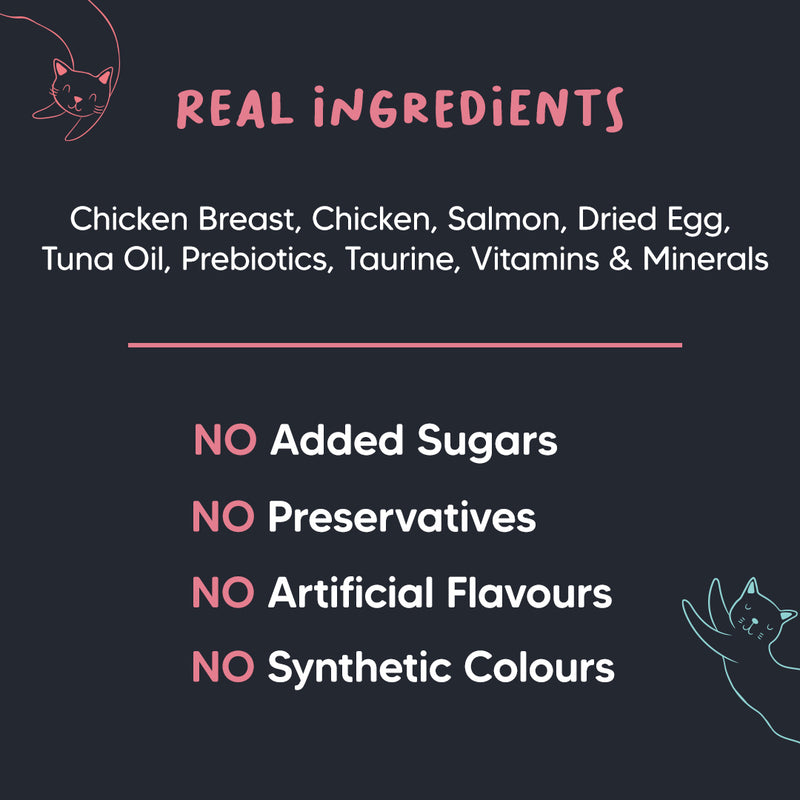 Meowsi by HUFT Chicken Mousse Kitten Wet Food, 70 gm, complete meal with vitamins and minerals, grain-free.