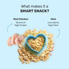 HUFT YIMT Chicken & Oats Gluten-Free Dog Biscuits, featuring real chicken and oats, promoting high protein and fiber