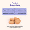 HUFT YIMT Snooze Time Chamomile & Lavender Dog Biscuits, 200 gm, with feeding guidelines for puppies and adult dogs