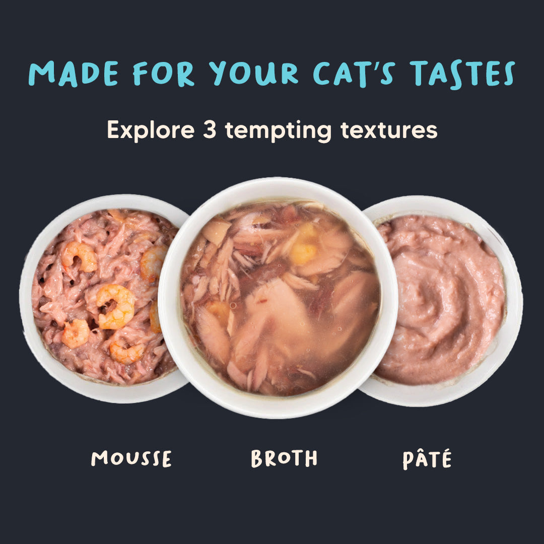Meowsi by HUFT Tuna & Shrimp in Broth Cat Wet Food - 80 gm - Heads Up For Tails