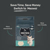 Meowsi by HUFT Tofu Cat Litter, Unscented, 6 Ltr, eco-friendly, fast clumping, 99% dust-free, antibacterial.