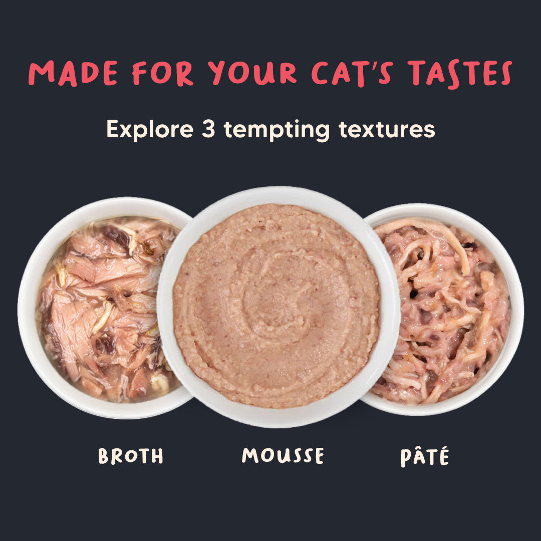 Meowsi by HUFT Chicken Breast With Duck Mousse Cat Wet Food - 80 gm - Heads Up For Tails