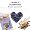 HUFT Yum Nums Senior Dog Treats Soft & Chewy Sticks Blueberries & Ashwagandha With Chicken - 70 gm - Heads Up For Tails