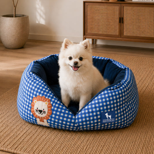 HUFT Purrfect Perch Bed For Cat & Puppy - Blue