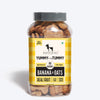 Heads Up for Tails Yummy in my Tummy Banana & Oats dog biscuits, 320g, gluten-free, gently baked, real fruit