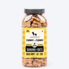 Heads Up for Tails Yummy in my Tummy Banana & Oats dog biscuits, 800g, gluten-free, gently baked, real fruit