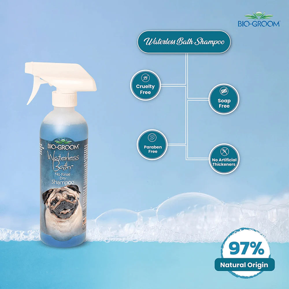 Bio-Groom Waterless Bath No Rinse Tear Free Dog Shampoo - 473ml_06