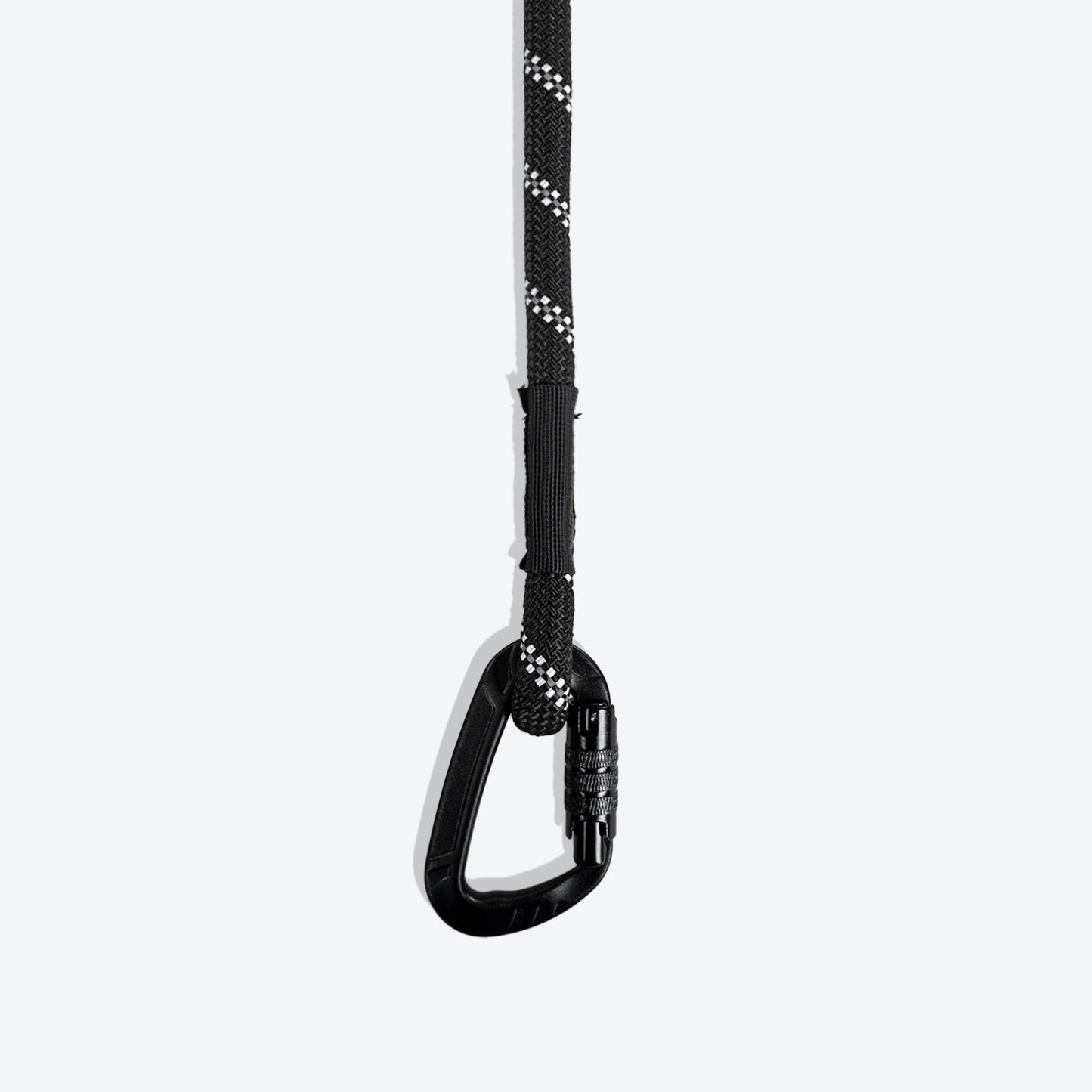 HUFT Rope Leash With Carabiner For Dog - Black - 1.2 m - Heads Up For Tails
