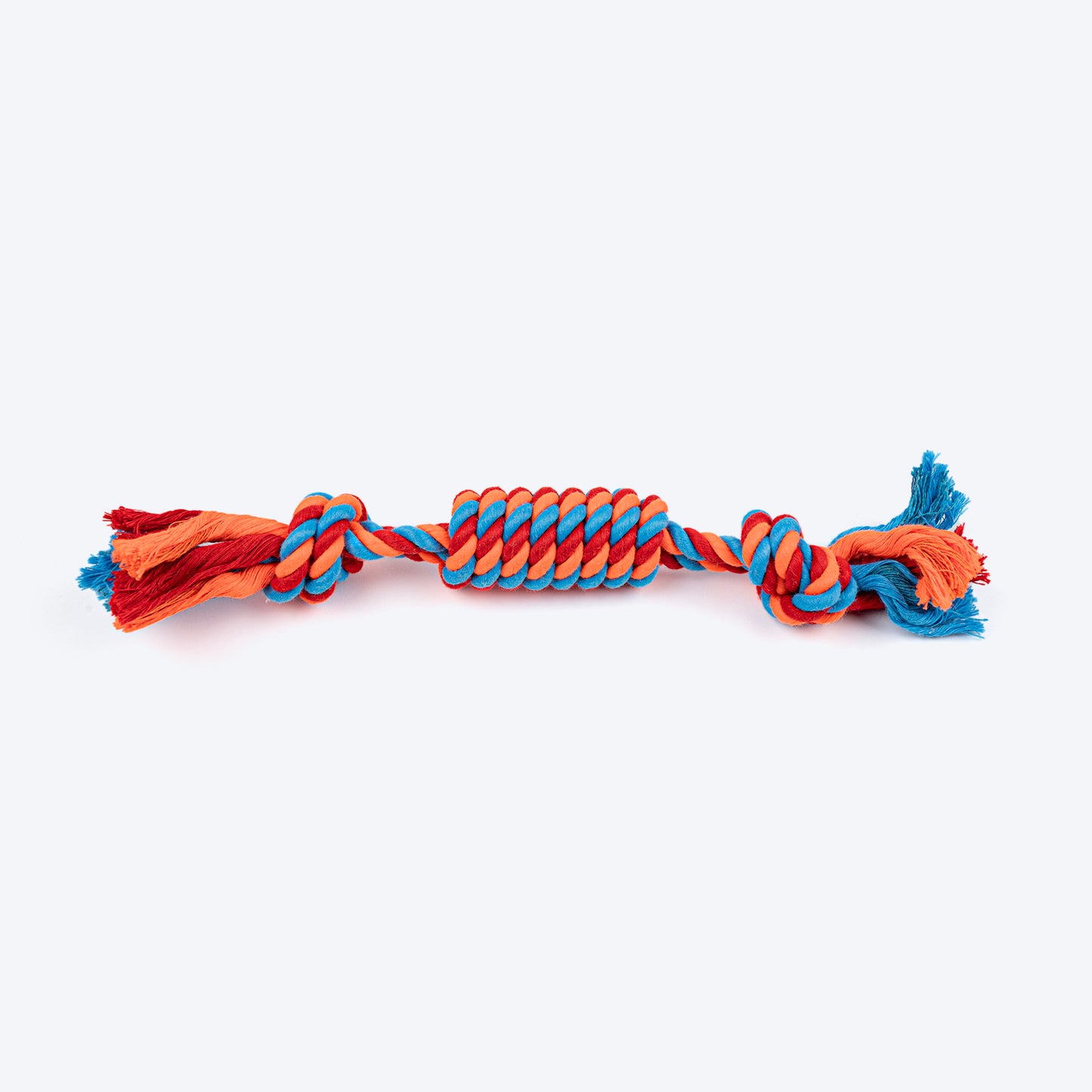 HUFT Tuggables Rope Toy For Dog - Blue & Orange - Heads Up For Tails
