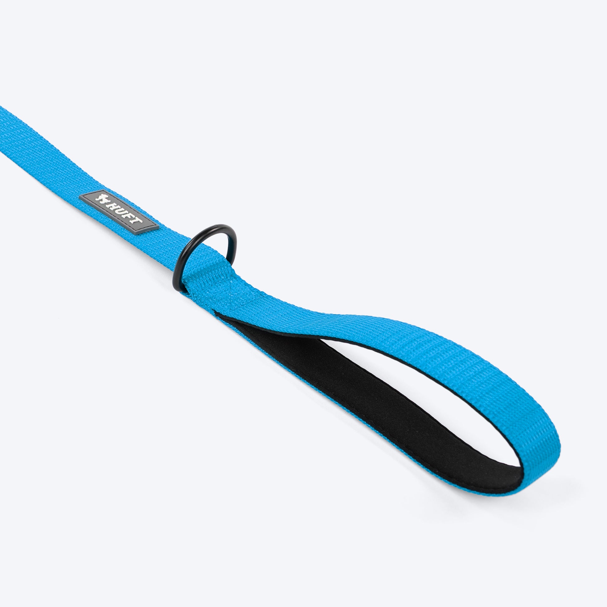 HUFT Classic Personalised (Mobile No.) Dog Leash - Ocean Blue - Heads Up For Tails