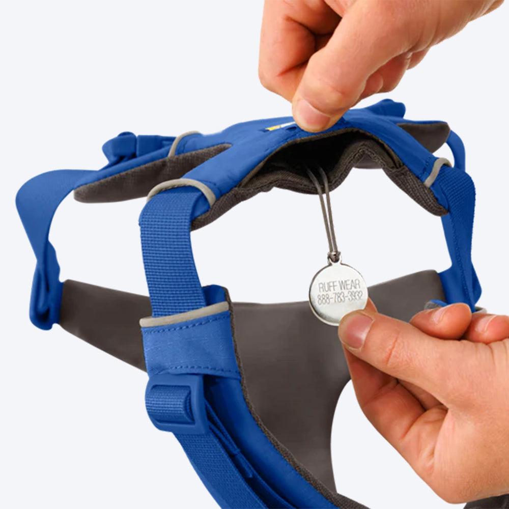 Ruffwear Front Range Dog Harness - Blue Pool - Heads Up For Tails