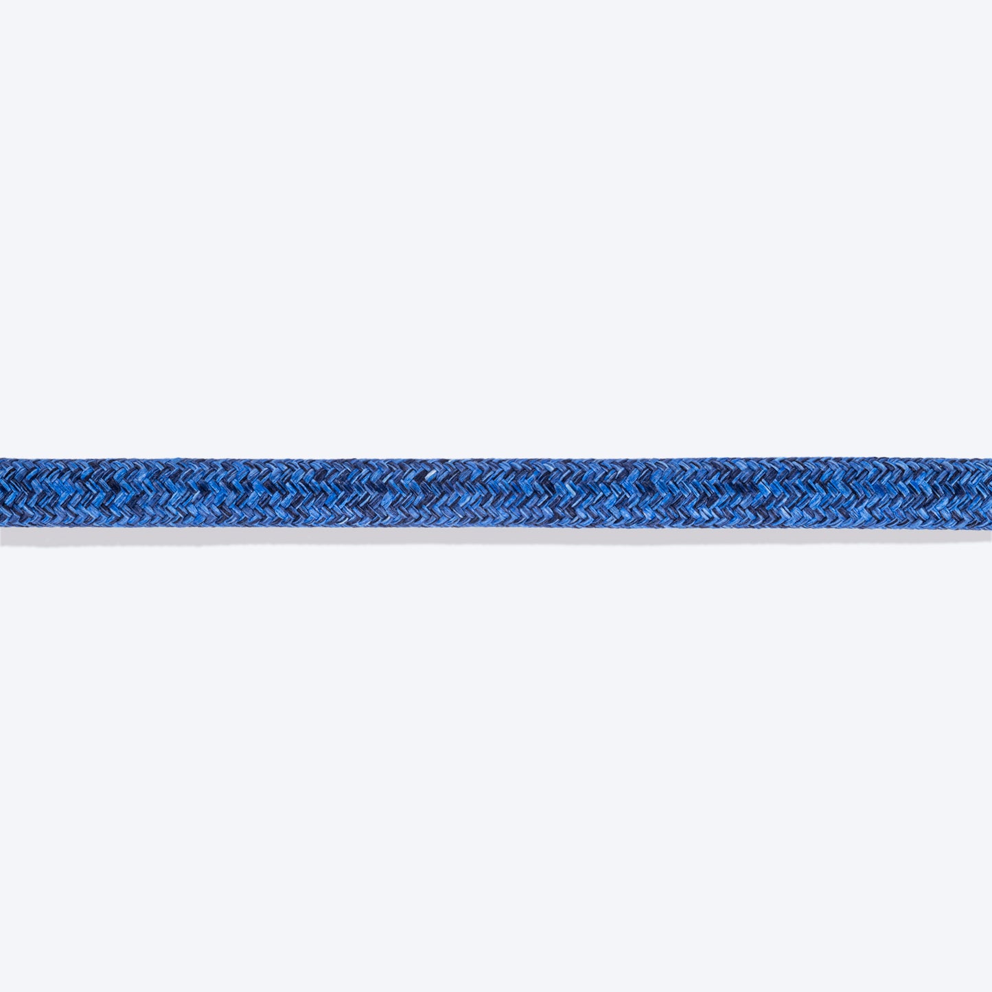 TLC Basic Melange Rope Leash For Dog - Blue - Heads Up For Tails