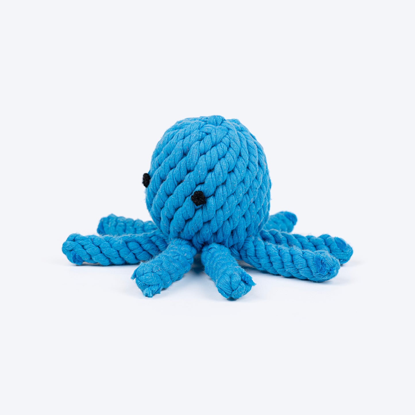 HUFT Tuggables Octopus Rope Toy For Dog - Blue - Heads Up For Tails
