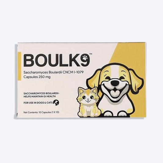 Zoetis BoulK9 Nutraceutical Capsules For Dog - 10 Capsules - Heads Up For Tails