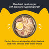 Meowsi by HUFT Chicken Breast with Quail Egg in Broth, 80 gm, grain-free, with vitamins and minerals.