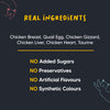 Meowsi by HUFT Chicken Breast with Quail Egg in Broth, 80 gm, grain-free, with vitamins and minerals.