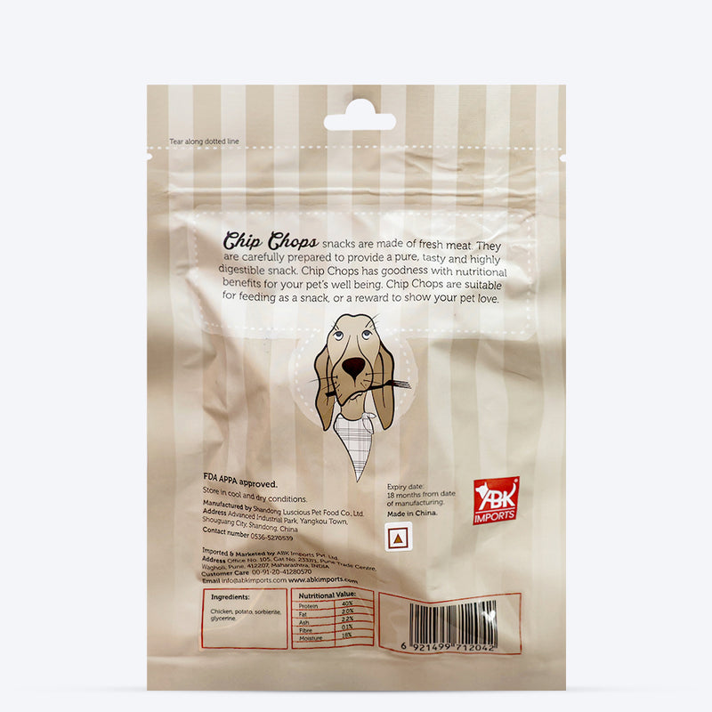 Chip Chops Dog Treats - Sweet Potato Twined with Chicken - 70 g - Heads Up For Tails
